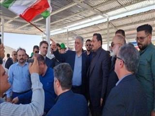  وزیر صمت در اولین سفر استانی خود، از پروژه بزرگ مس جانجا بازدید کرد