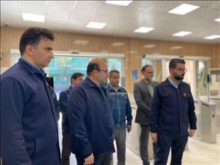  بازدید مدیرعامل فولاد خوزستان از معاونت منابع انسانی و امور اجتماعی، واحدهای سه طبقه مرکزی و آخرین تحولات ورودی شماره ۴ شرکت فولاد خوزستان